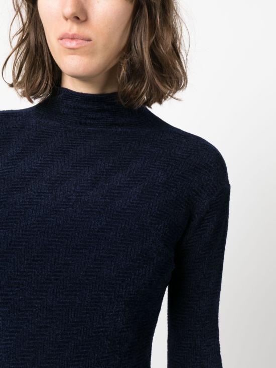  엠포리오 아르마니 터틀넥 6R2MT4 2M03Z 0912 DARK BLUE - EMPORIO ARMANI