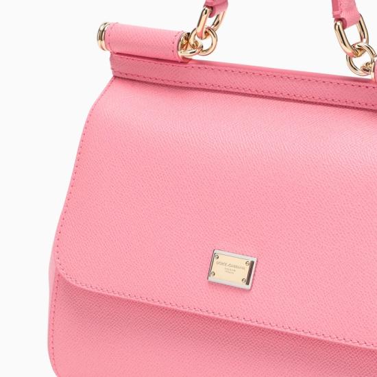  돌체앤가바나 / 스몰 시실리 토트백 BB6002A1001 Pink BPG - DOLCE & GABBANA