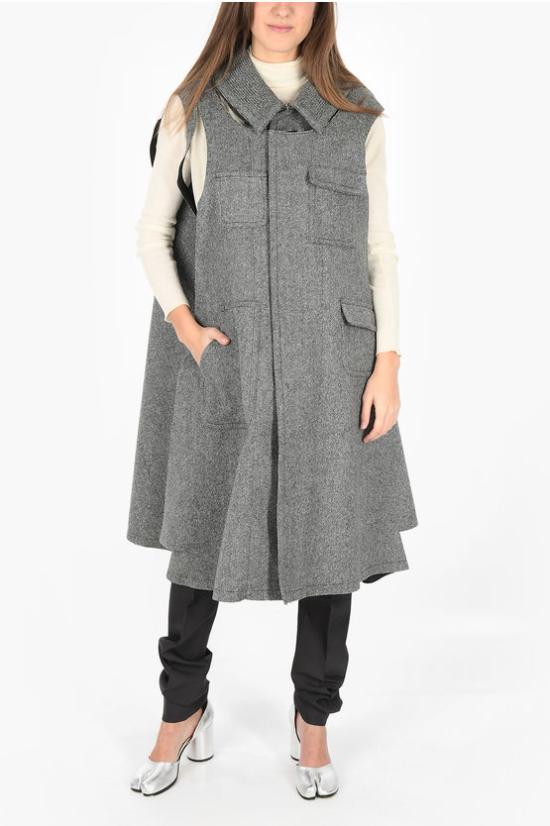  마르지엘라 베스트 S29AM0285 S49515 004F Gray - MAISON MARGIELA