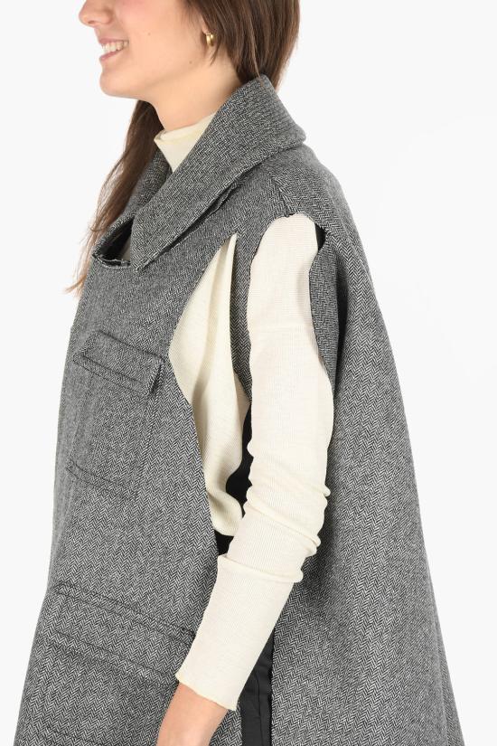  마르지엘라 베스트 S29AM0285 S49515 004F Gray - MAISON MARGIELA