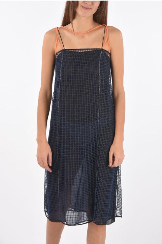  마르지엘라 미디 원피스 S51CU0025 S49630 458F Blue - MAISON MARGIELA