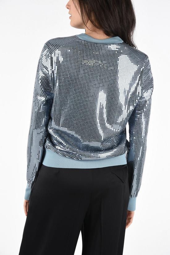  보테가베네타 긴팔 티셔츠 619773VKSI01714 Light blue - BOTTEGA VENETA