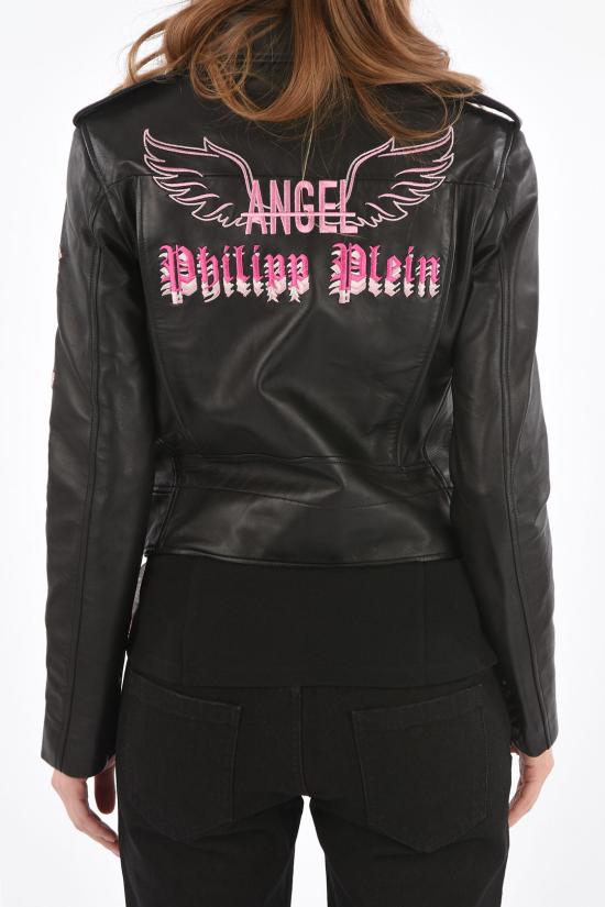  필립 플레인 바이커 자켓 F18C WLB0771 PLE002N 02 Black - PHILIPP PLEIN