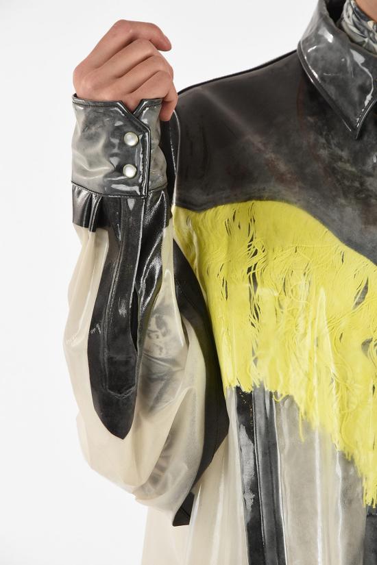  마르지엘라 블라우스 S29DL0137 S40239 961 Bianco Grigio - MAISON MARGIELA