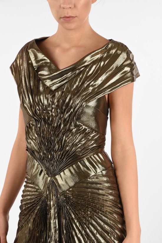  마르지엘라 미디 원피스 S29CT0718 S48868 906 Gold - MAISON MARGIELA