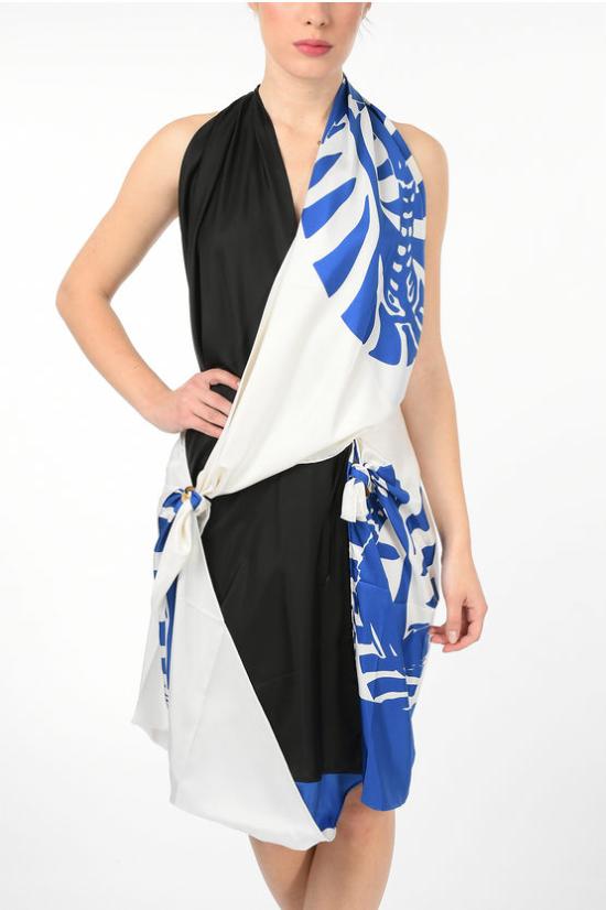  보테가베네타 미디 원피스 621201VKT908826 Blue - BOTTEGA VENETA