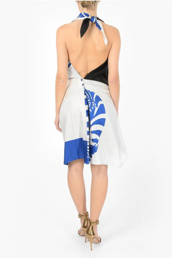  보테가베네타 미디 원피스 621201VKT908826 Blue - BOTTEGA VENETA