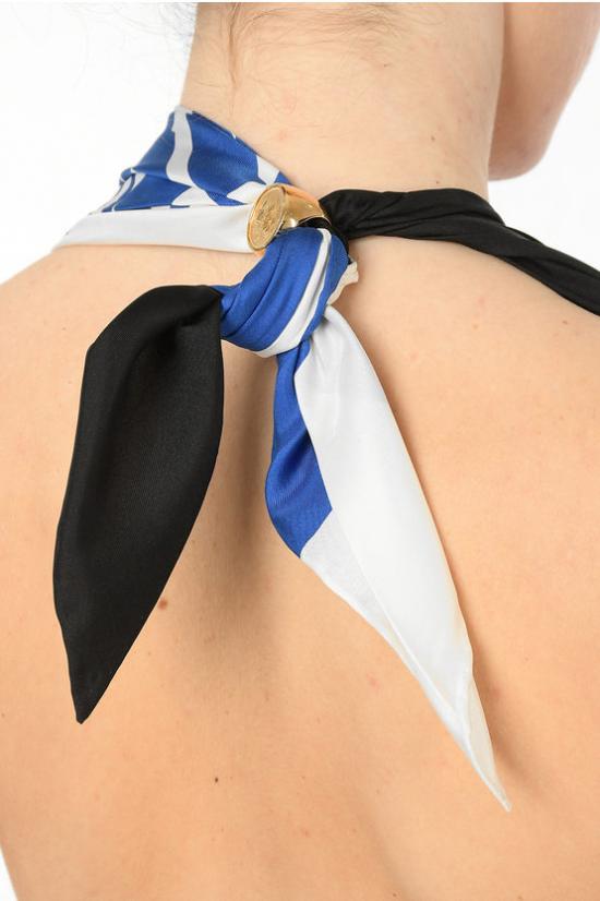  보테가베네타 미디 원피스 621201VKT908826 Blue - BOTTEGA VENETA