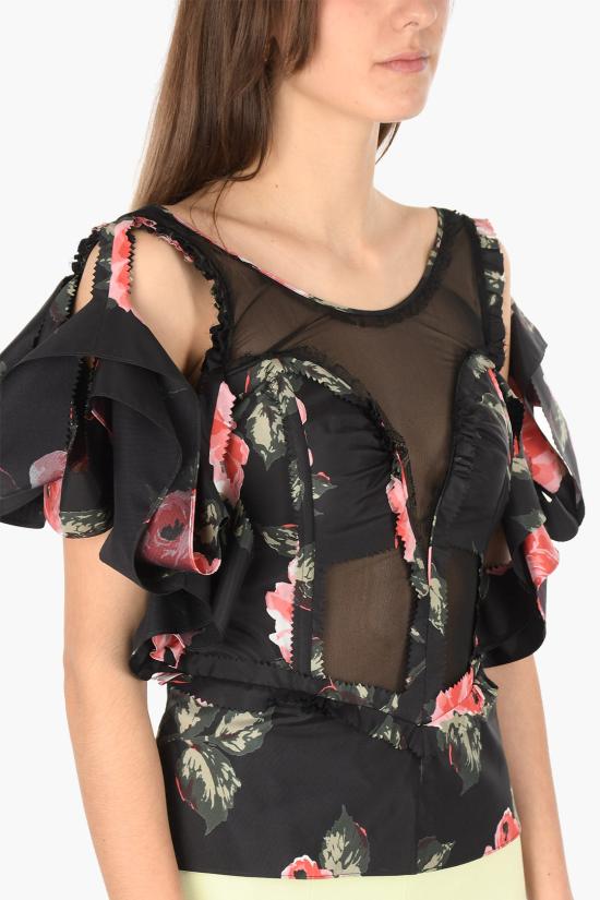  마르지엘라 블라우스 S29NC0400 S48880 001S Black - MAISON MARGIELA