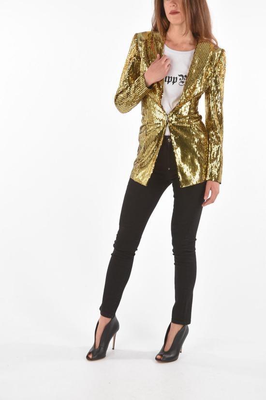  필립 플레인 자켓 S19C WRF0223 PTE003N 94 Gold - PHILIPP PLEIN