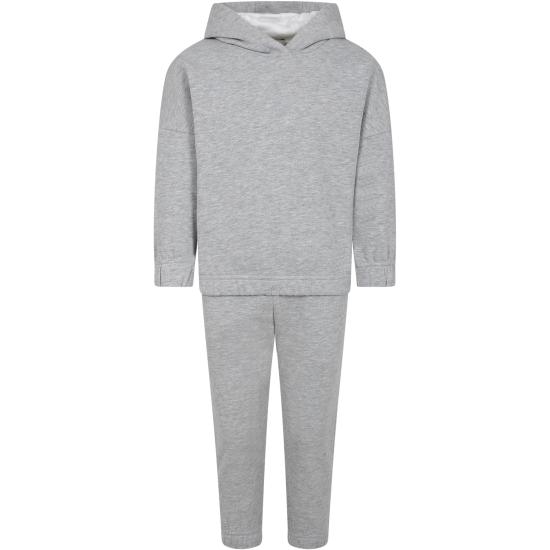 25FW [키즈] 몽클레어 캐주얼 세트 954 8M00021 89A7U 984 GREY