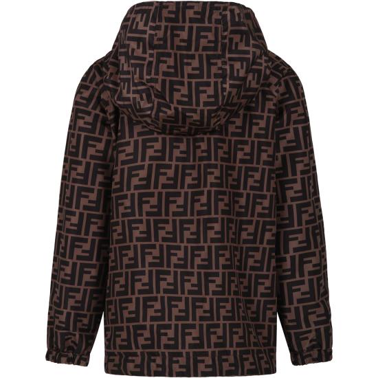 25FW [키즈] 펜디 자켓 JUA092 AEYC F0QA1 BLACK - FENDI