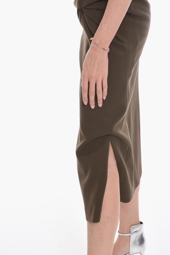  레지나표 롱 스커트 D174 DARK KHAKI Military Green - REJINA PYO