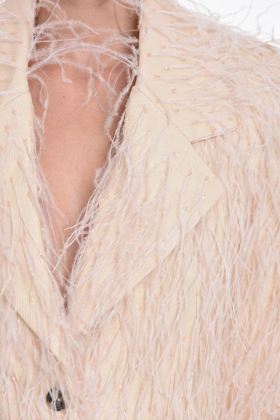  더 마네이 수트 자켓 FW22TM MONICA 0 NUDE Beige - THE MANNEI
