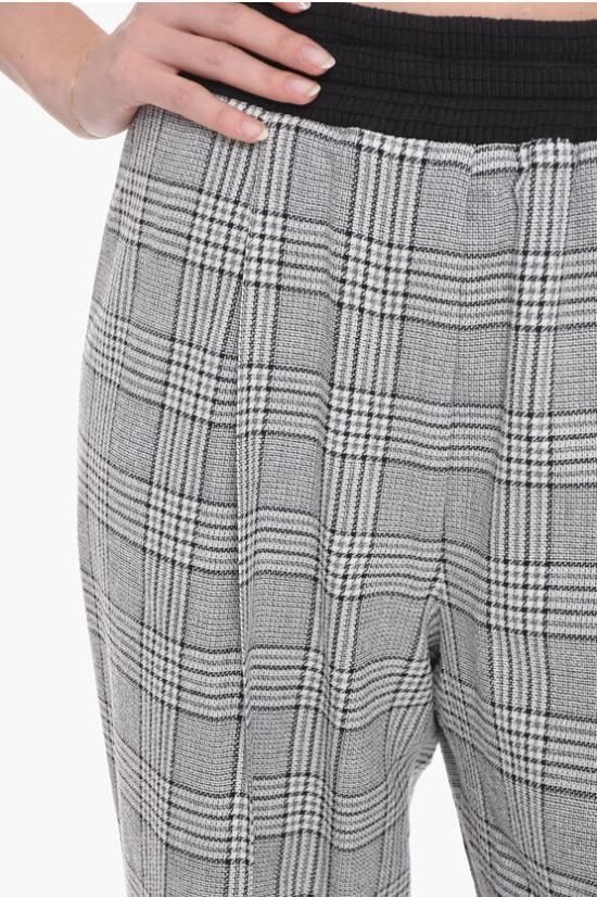  더 마네이 스트레이트 팬츠 W22TM CORUNA 0 GREY CAGE BLACK Pants Gray - THE MANNEI