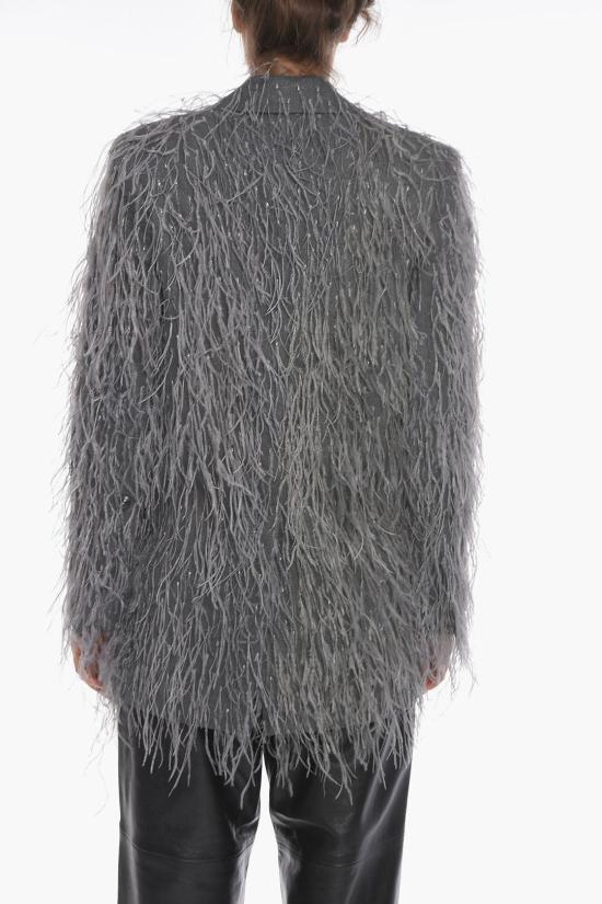  더 마네이 무스탕 FW22TM GREENOCK 0 GREY Gray - THE MANNEI