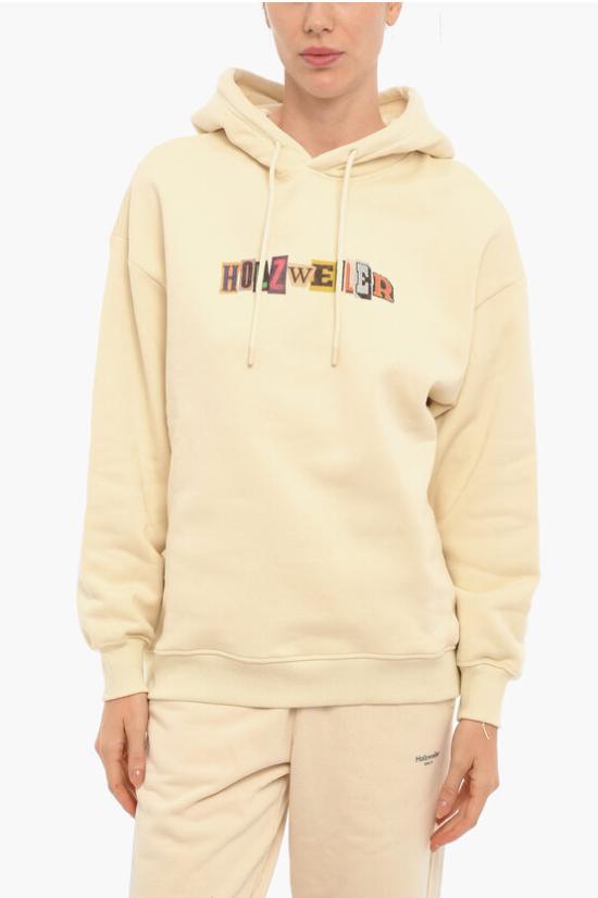  홀츠베일러 후드 티셔츠 13349 0 1001 Beige