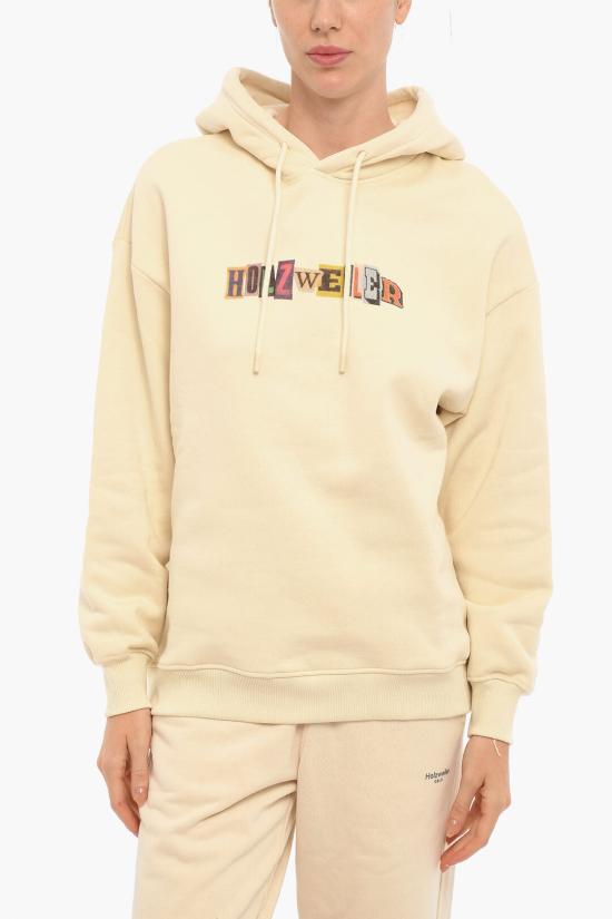  홀츠베일러 후드 티셔츠 13349 0 1001 Beige