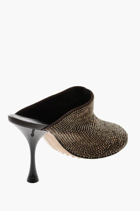  보테가베네타  스파클 도트 삭스 힐/펌프스 667181 V15G1 2113 Brown - BOTTEGA VENETA