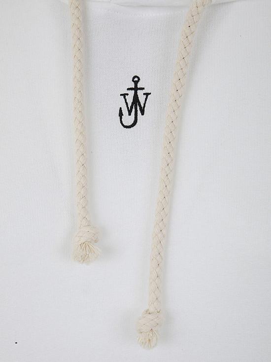  제이더블유앤더슨 후드 티셔츠 JW0125 PG1339 001 WHITE - JW ANDERSON