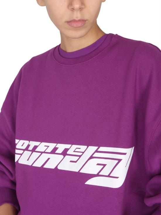 25FW 로테이트 바이 크리스텐슨 긴팔 티셔츠 RT2025 19 3336 PURPLE - ROTATE