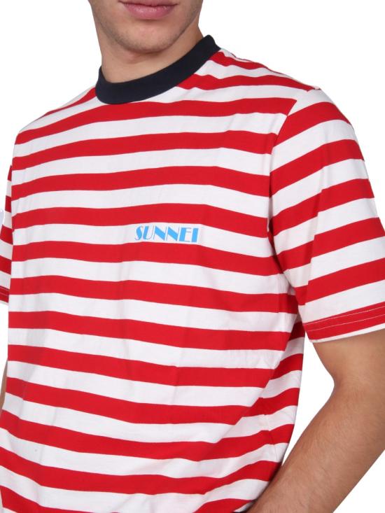  서네이 X 엘레오노라 보누치 반팔 티셔츠 EBSNW1XH01DP JR012R19 MULTICOLOUR - SUNNEI