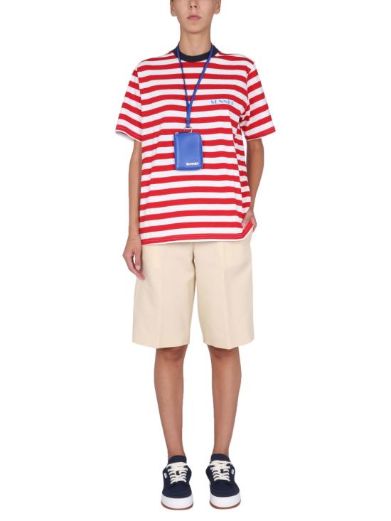  서네이 X 엘레오노라 보누치 반팔 티셔츠 EBSNW1XH01DP JR012R19 MULTICOLOUR - SUNNEI