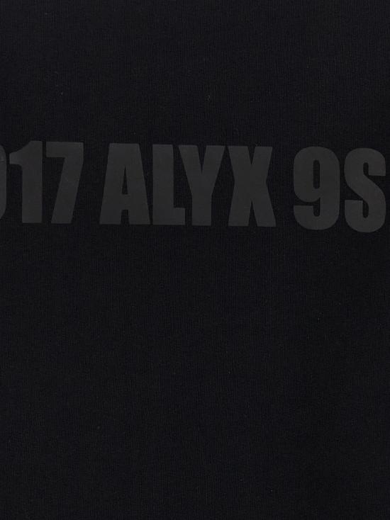  1017 알릭스 9SM 후드 티셔츠 AAWSW0209FA01BLK0001 White Black - 1017 ALYX 9SM