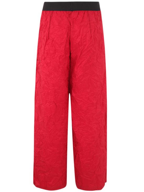  마리아 칼데라라 스트레이트 스트레이트 팬츠 Q364W 3 RUBY RED - MARIA CALDERARA