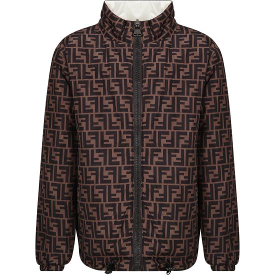 25FW [키즈] 펜디 자켓 JUA141 AJ2T F0TU9 IVORY