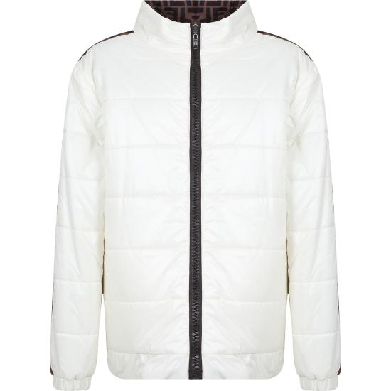 25FW [키즈] 펜디 자켓 JUA141 AJ2T F0TU9 IVORY - FENDI