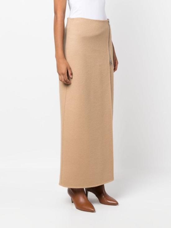  파로쉬 롱 스커트 D620662 LEAK23 004 BEIGE - PAROSH