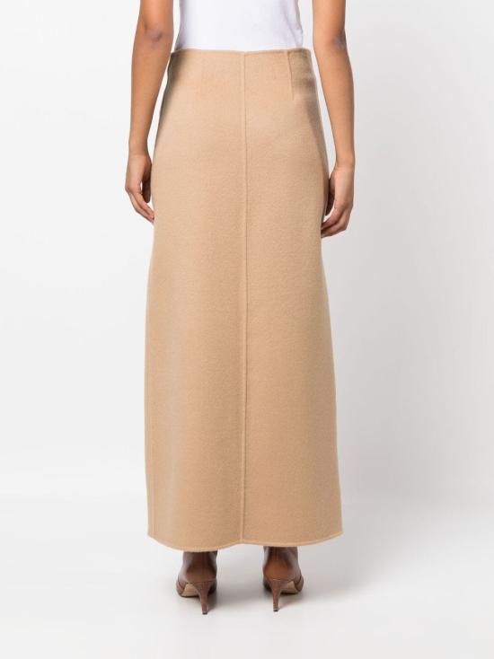  파로쉬 롱 스커트 D620662 LEAK23 004 BEIGE - PAROSH