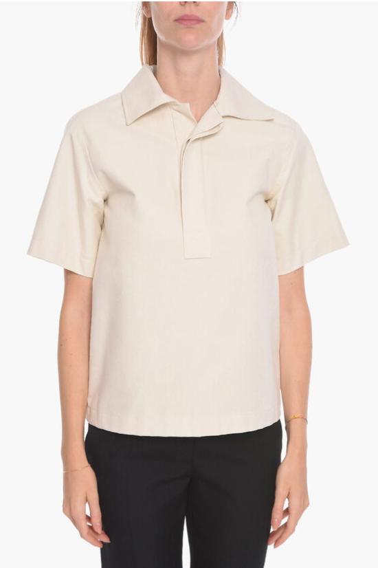  보테가베네타 폴로 티셔츠 659712V0OA02945 White