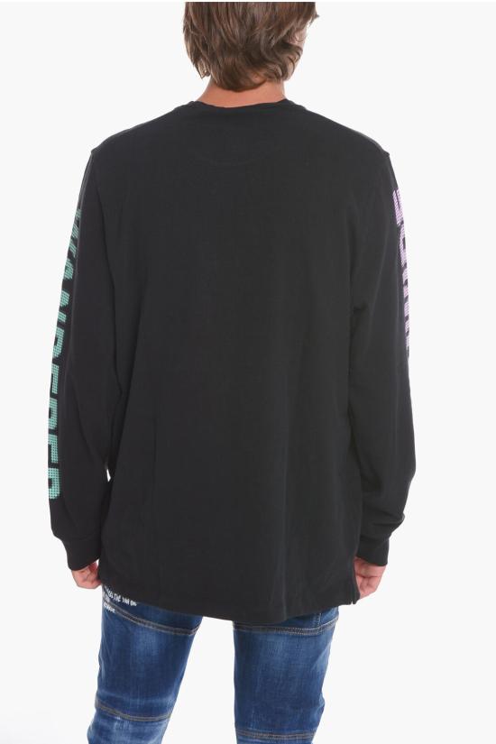 디스퀘어드2 긴팔 티셔츠 S71GD1224 S24380 900 Black - DSQUARED2