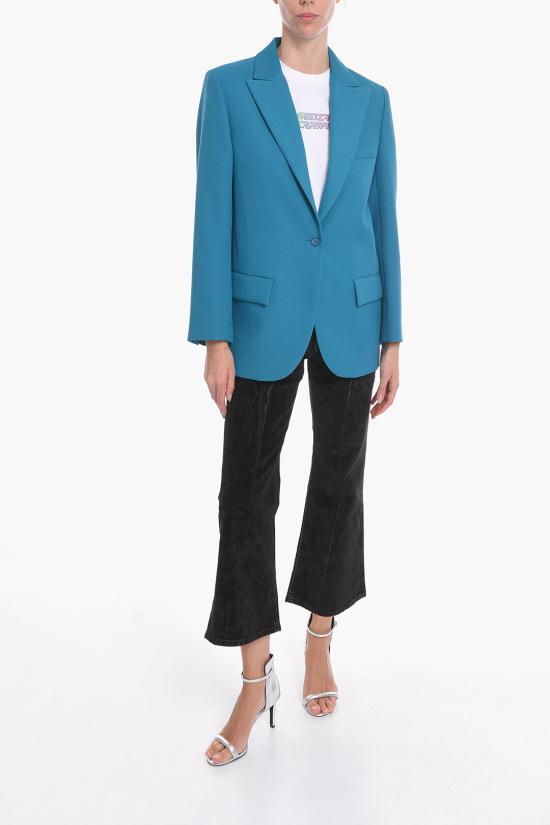  슈퍼 블론드 수트 자켓 JKTUHCTESPETROLIO Blue - SUPER BLOND