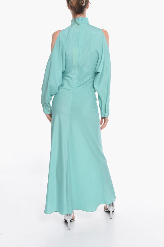  슈퍼 블론드 롱 원피스 CUT OUT DRESSVERDE Green - SUPER BLOND