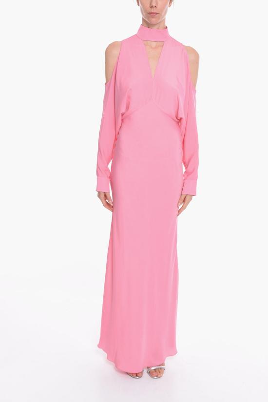  슈퍼 블론드 롱 원피스 CUT OUT DRESSROSA Pink