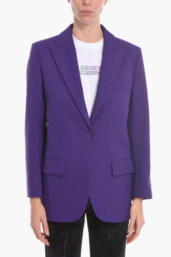  슈퍼 블론드 수트 자켓 JACKET OWVIOLA Violet