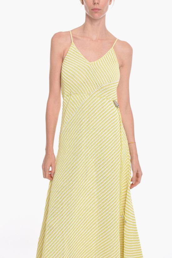  보테가베네타 롱 원피스 662334V0R402951 Green - BOTTEGA VENETA