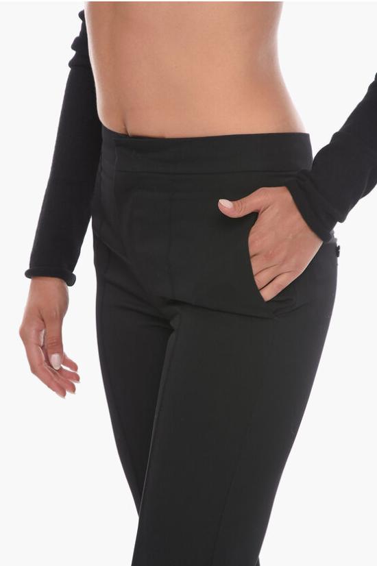  이자벨마랑 스트레이트 스트레이트 팬츠 PA2194 22A015I Black - ISABEL MARANT