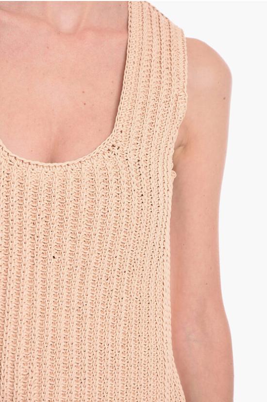  보테가베네타 숏 원피스 655904V0SA07662 Pink - BOTTEGA VENETA