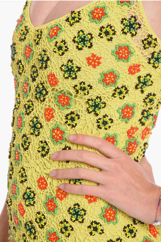  보테가베네타 롱 원피스 657723V0R903441 Green - BOTTEGA VENETA