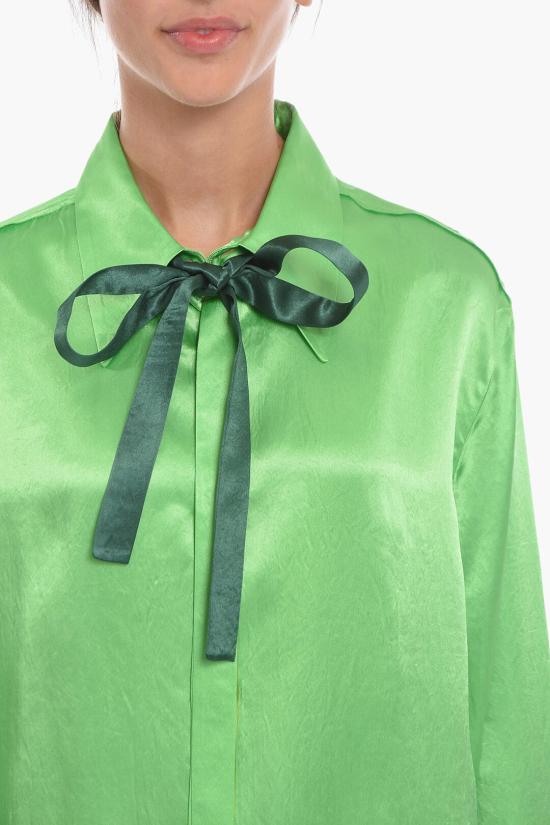  Capasa 블라우스 71C005101880604 Green - CAPASA