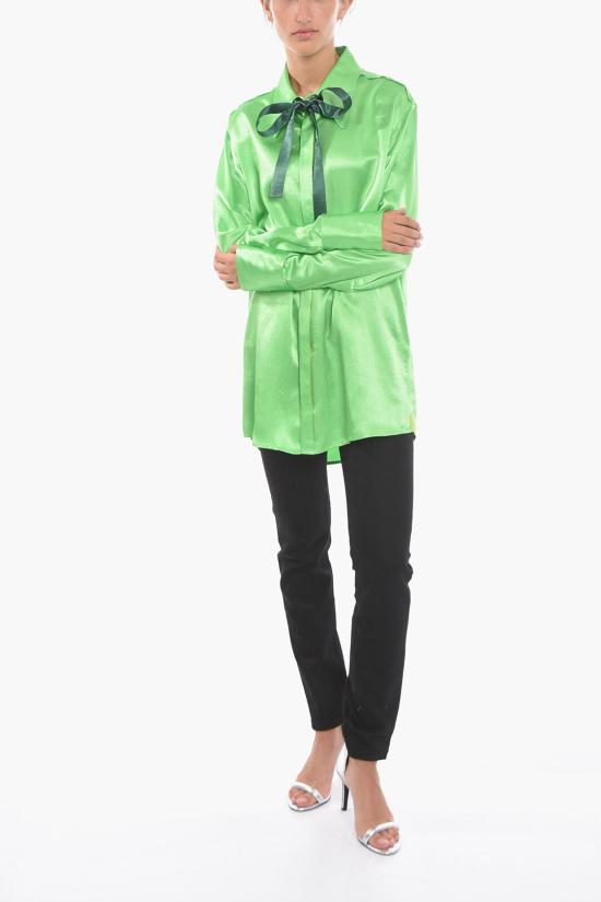 Capasa 블라우스 71C005101880604 Green - CAPASA