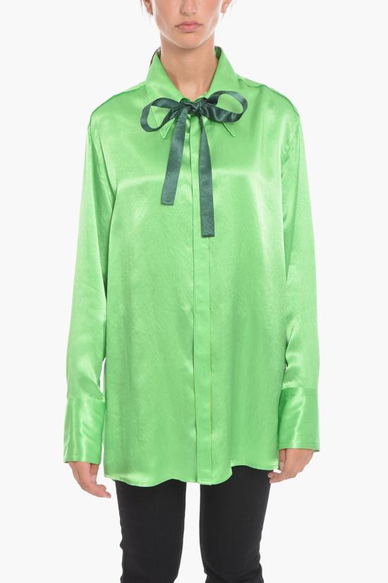  Capasa 블라우스 71C005101880604 Green