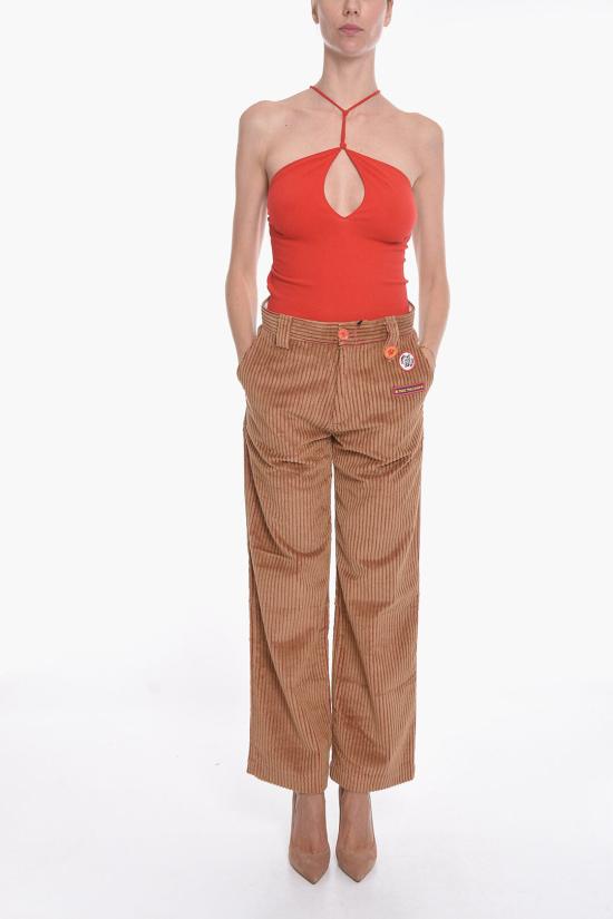  보테가베네타  캐시미어 블렌드 바디수트 632324VKSE06144 Red - BOTTEGA VENETA