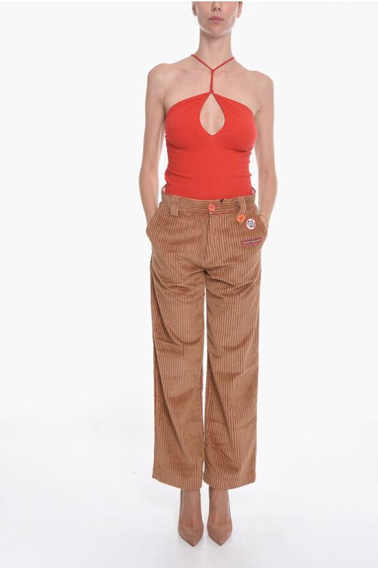  보테가베네타  캐시미어 블렌드 바디수트  632324VKSE06144 Red - BOTTEGA VENETA