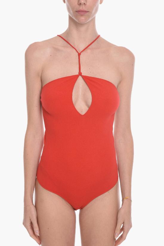  보테가베네타  캐시미어 블렌드 바디수트 632324VKSE06144 Red