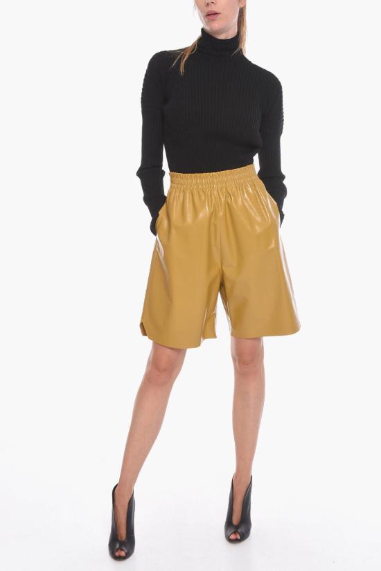  보테가베네타 숏팬츠 633445VKLC07560 Yellow - BOTTEGA VENETA